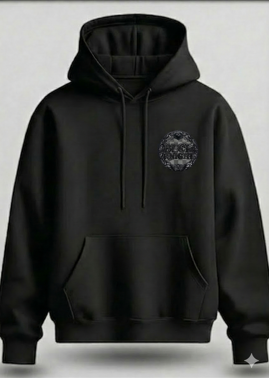 Blck Knight Hoodie Black