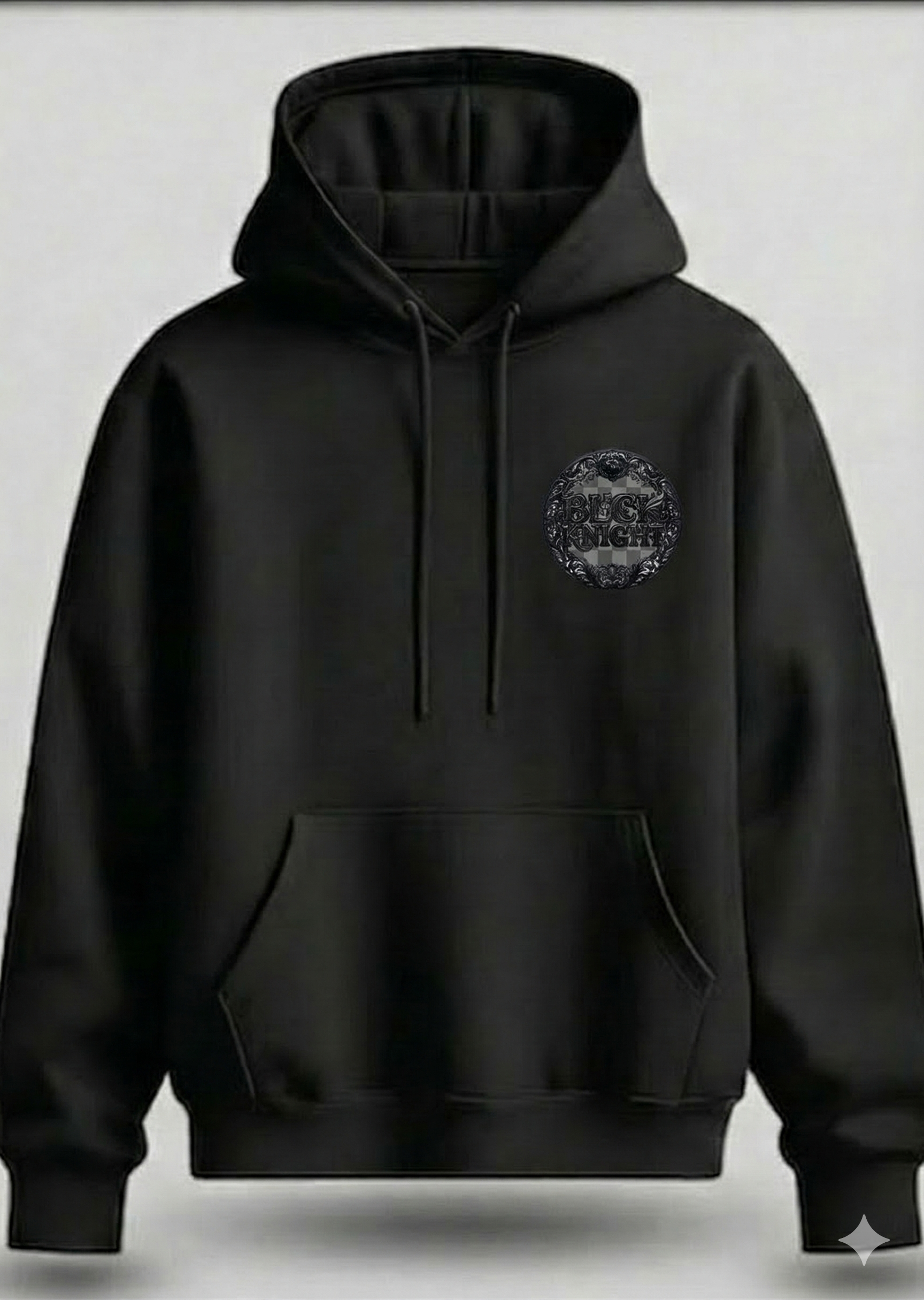 Blck Knight Hoodie Black