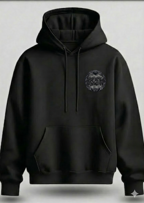 Blck Knight Hoodie Black